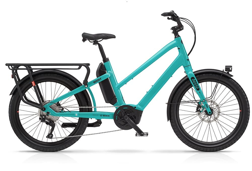 Benno Bikes Boost E10D 500Wh Perf ST Aqua Green, 2023