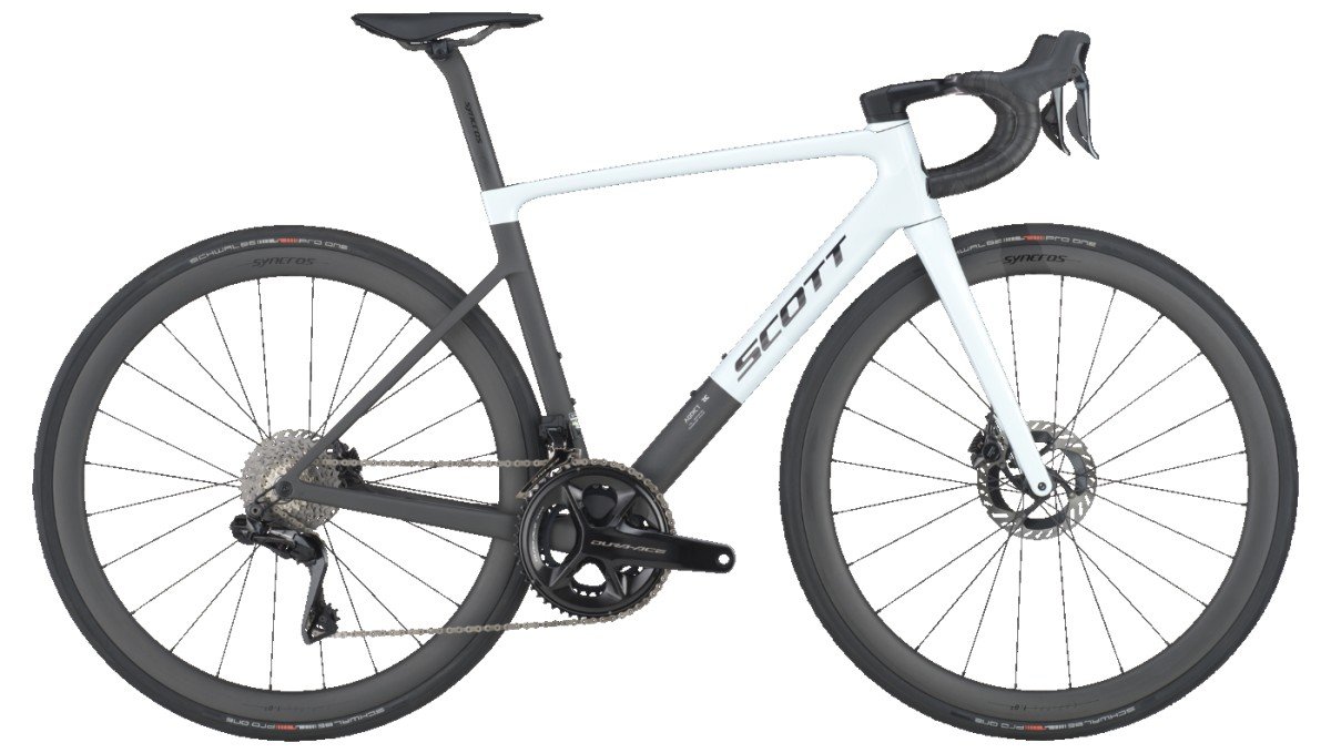 Scott Addict RC Pro Heren Cumulus White/Carbon Black XXL 2025