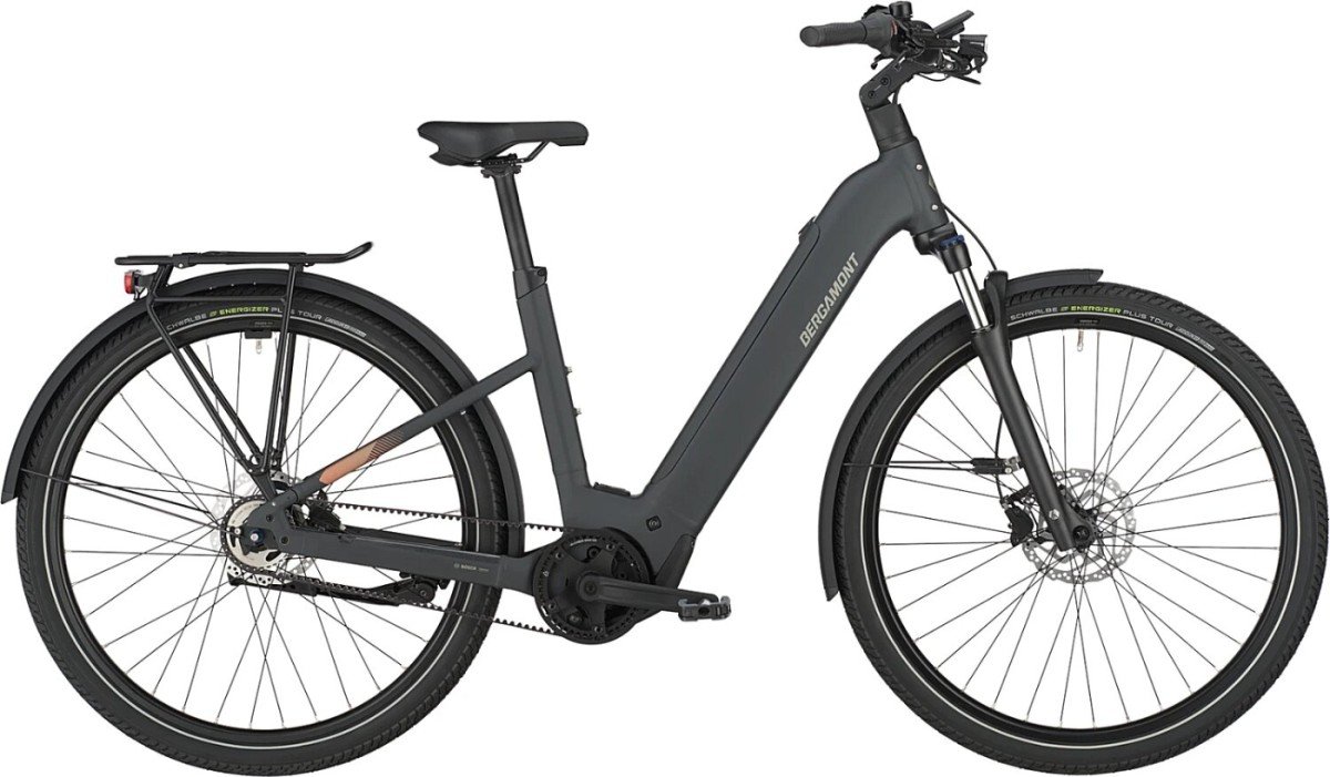 Bergamont E-Horizon Tour 20 Belt Wave Flaky Black M 2025