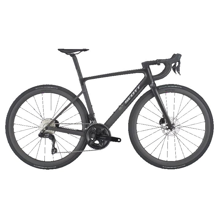Scott Bike Addict RC 30 Heren Carbon Black L 2025