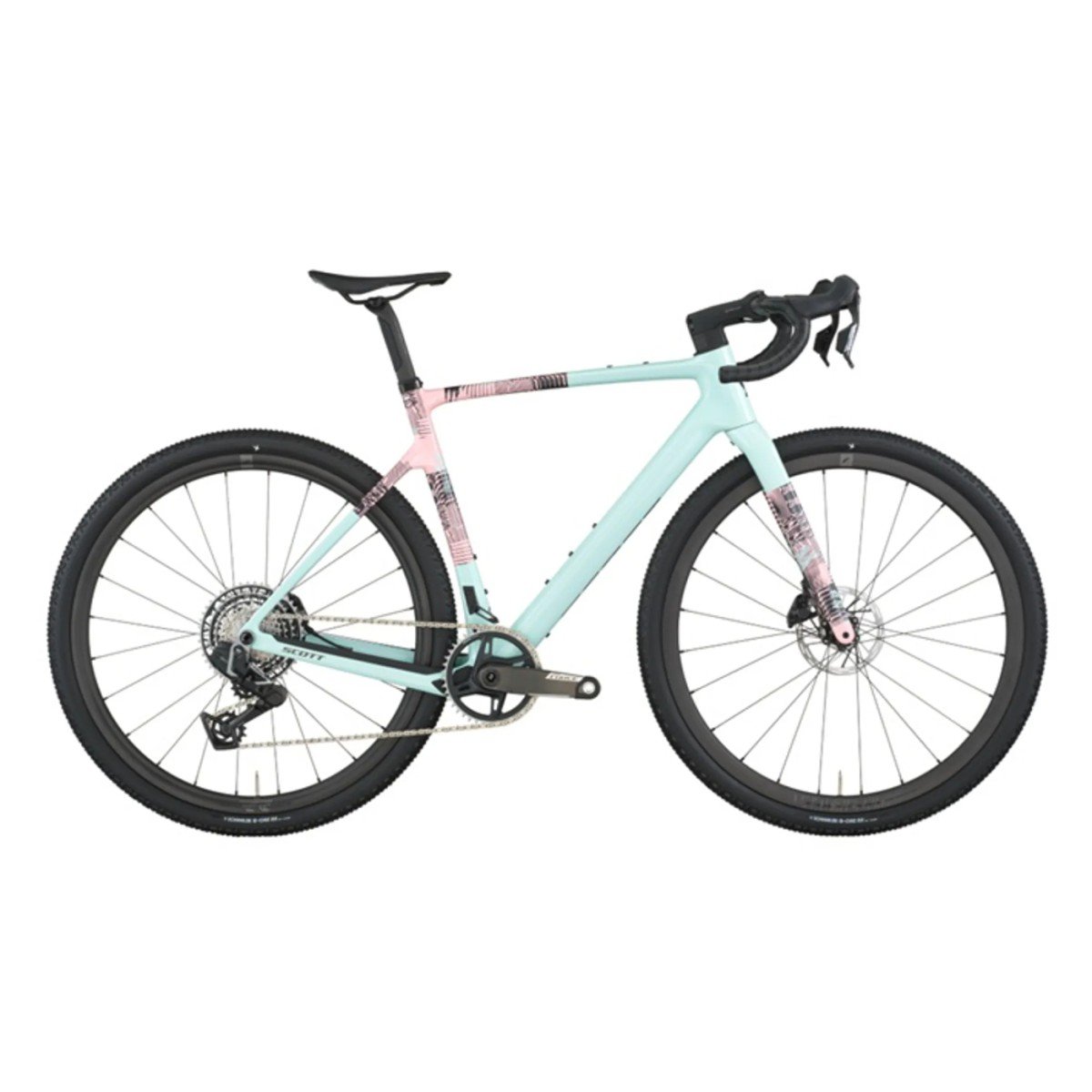 Scott Addict Gravel 10 Heren Gelato Blue/Gelato Pink S 2026