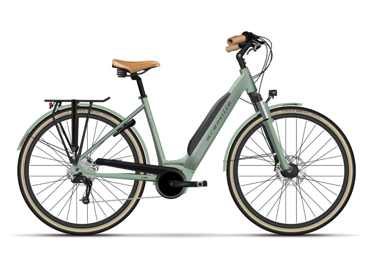 Granville E-Urban N4 Wave Dames monotube Dark Grey/green Matt L 2025