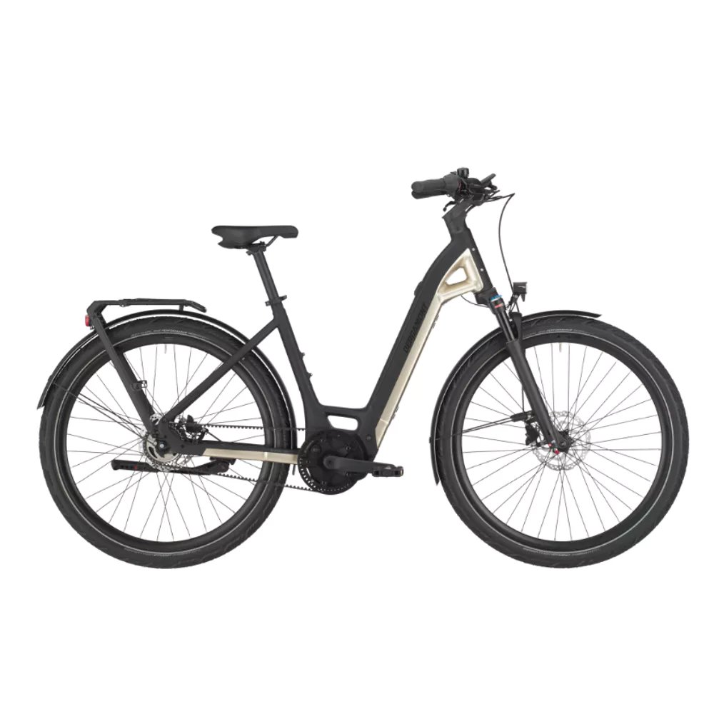 Bergamont BGM E-Ville 20 Belt Wave Dames stardust beige L 2026