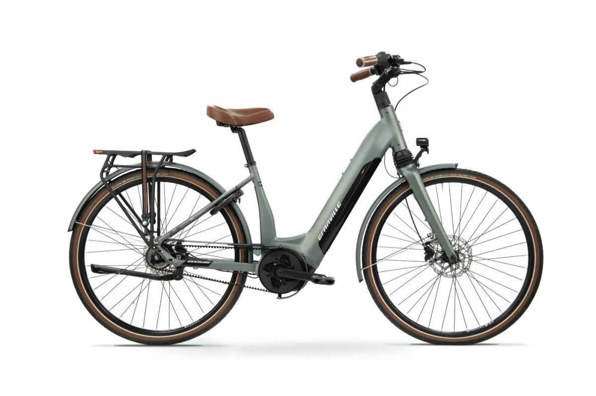 Granville Vancouver N2 wave Nex Belt 625Wh Dames Dark Grey/green Matt 50cm L 2026