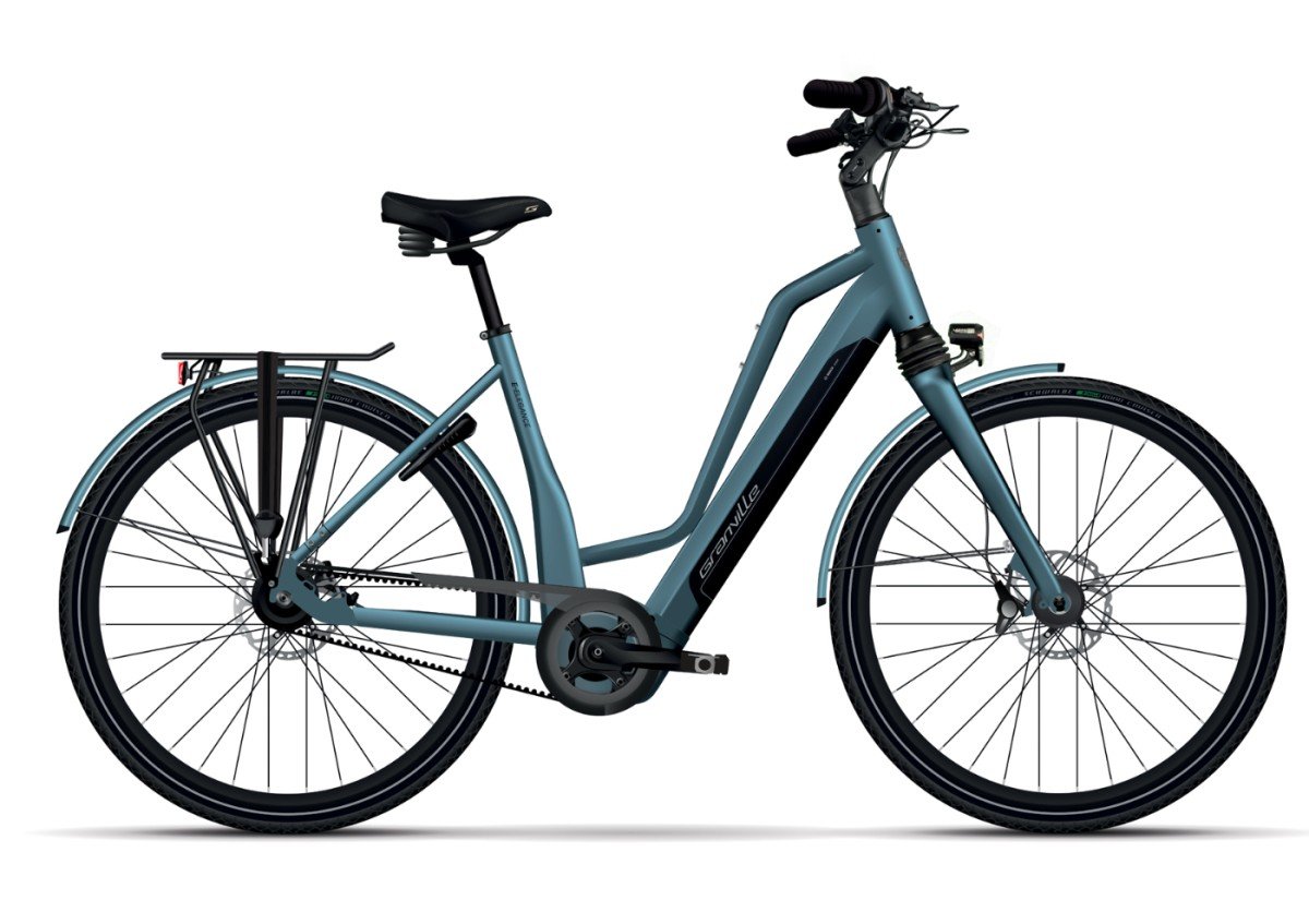 Granville E-Elegance Nex Belt Unisex 750Wh Medium, Petrol Blue Matt